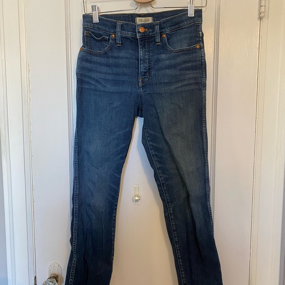 Madewell womens slim straight jeans size 28 - Picture 2 of 3